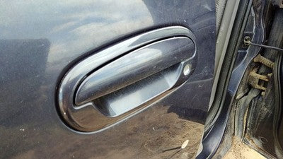 1997-04 Ford F150 Driver Left Front Outside Door Handle Oem Blue Yl3z1522405baf