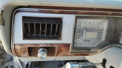 82-87 Grand Marquis Trim Bezel Around Speedometer Oem Dash Surround Panel Gray