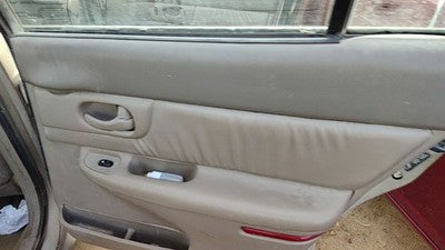 97-98 Century Passenger Right Rear Door Trim Panel With Switches Back Taupe 52B