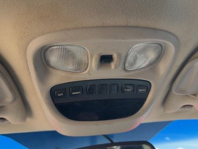 00 Grand Cherokee Center Overhead Console Dome Light Map Lamp Cubby Gray Dlaz