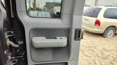 2006-2007 Ford F150 Driver Left Rear Door Trim Panel With Switches Back Gray Me