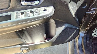 15-16 Wrx Driver Left Front Inside Door Trim Panel Wh Master Switch Cbl30 Carbon