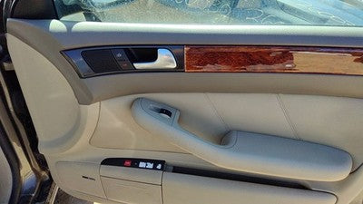 2002-2004 Audi A6 Passenger Right Front Door Trim Panel With Switches Tan
