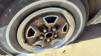 82-86 Firenza 13" Steel Wheel With Chrome Trim Factory Rim Super Stock