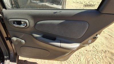 01-02 Neon Passenger Right Rear Door Trim Panel With Switches Back Gray B7L5