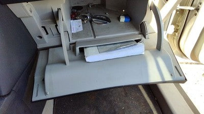 2010-2015 Nissan Rogue Glove Box Assembly Complete Door With Latch Oem Gray K