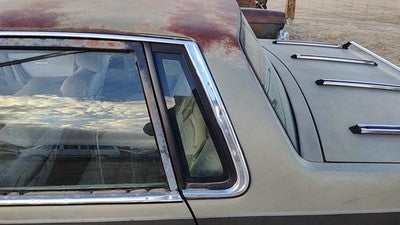 1982-1988 Pontiac 6000 Driver Left Rear Quarter Glass Back Side Window Oem