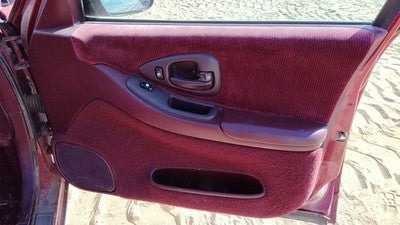 1995-1997 Chevy Lumina Passenger Right Front Door Trim Panel With Switches Red