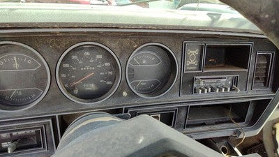 1984-1986 Dodge Ram W250 Trim Bezel Around Speedometer Oem Dash Surround Panel