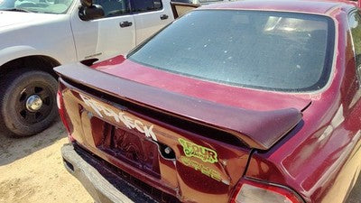 1994-1995 Honda Accord Rear Spoiler Back Wing Oem Red 4414025