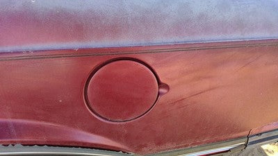 1990 Olds 88 Fuel Tank Door With Hinge Gas Lid Oem Filler Red