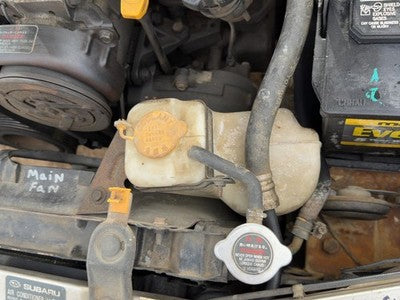 1990 Subaru Legacy Coolant Reservoir Radiator Overflow Tank Bottle Oem 2.2L