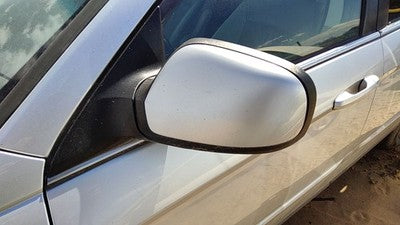 06-07 Pacifica Driver Left Power Side Mirror Door Mounted Oem Silver Ps2