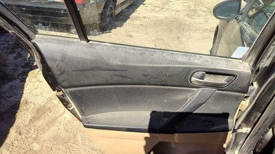 2010 11 Mazda 3 Driver Left Rear Door Trim Panel With Switches Back Bt2 Dune Tan