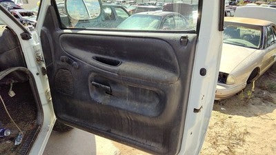 1998-01 Dodge Ram 1500 Passenger Right Front Door Trim Panel Manual Windows Gray