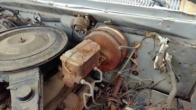 1986-93 Dodge Ram W250 Power Brake Booster With Master Cylinder Pair Set Oem