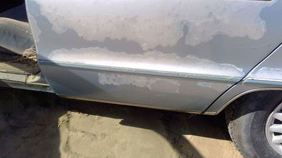 1991 Chevy Caprice Driver Left Rear Moulding From Door Oem Back Trim Strip Blue