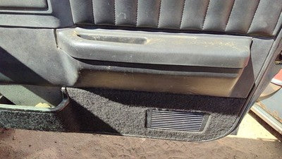 1994 Chevy S10 Blazer Passenger Right Front Door Trim Panel With Switches Black