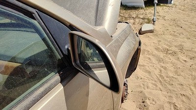 07-08 Grand Vitara Xl-7 Passenger Right Power Side Mirror Door Mounted Oem Gold