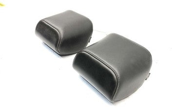 2005-2007 Nissan Titan Right Left Pair Front Seat Head Rest Leather Armada
