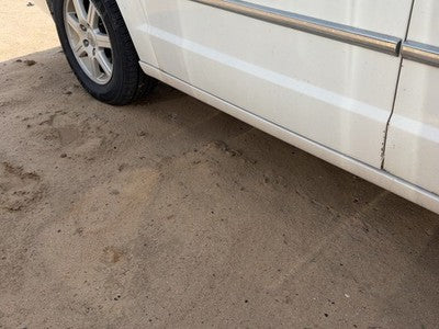 08-10 Town & Country Passenger Lower Rocker Panel Moulding Side Skirt White Pw1