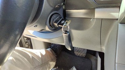 07-09 Sentra Lower Dash Under Column Knee Bolster Trim Panel Oem 2.0L Black W