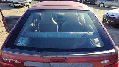 1994-1997 Ford Aspire Back Glass Rear Window Oem F4bz6142006d