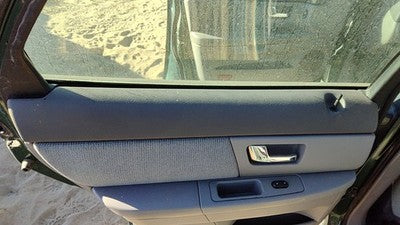 2000-2002 Ford Taurus Driver Left Rear Door Trim Panel With Switches Back Gray