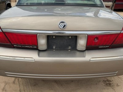 02 Mercury Grand Marquis License Plate Trim Surround Panel Oem Tail Trunk Finish