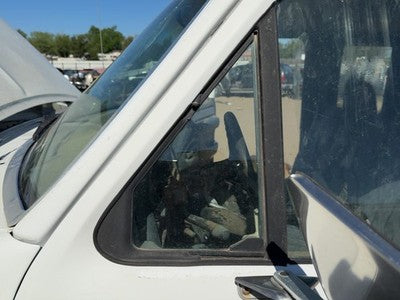 92-97 Ford F250 Driver Left Front Vent Window Small Door Glass With Frame Oem