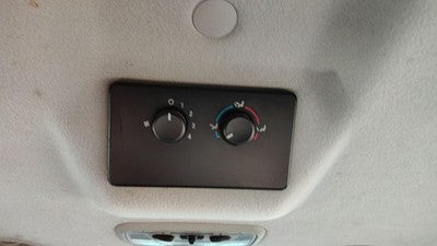 04-07 Freestar Rear Roof Temperature Control Module In Dash Heater Ac Head Unit