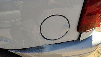 2002-2009 Gmc Envoy Fuel Tank Door With Hinge Gas Lid Oem Filler White 50U