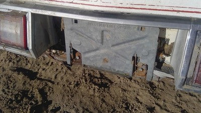 1978 Buick Regal Fuel Tank Door With Hinge Gas Lid Oem Filler