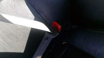 06-10 Mercury Mountaineer Passenger Right Front Seat Belt Buckle Receiver Black