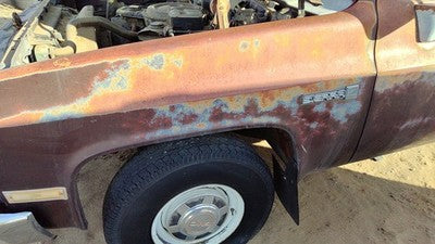 1981-1991 Gmc Sierra C3500 Driver Left Front Fender Oem Brown 15634642