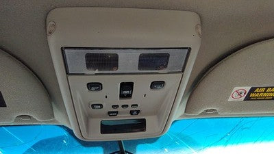 2003 Lincoln Town Car Center Overhead Console Oem Dome Light Sun Roof Gray