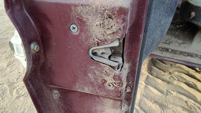 1979 Ford F150 Driver Left Front Door Latch With Rods/Cables Oem