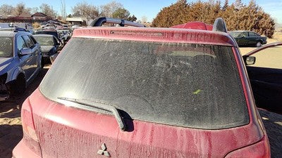 2003-2004 Mitsubishi Outlander Back Glass Rear Window Oem Mr379442
