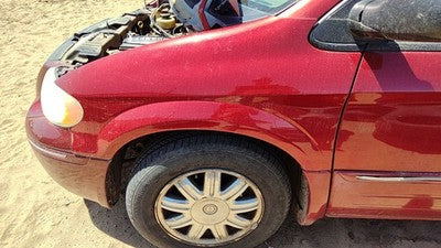 2001-2007 Chrysler Town Country Driver Left Front Fender Oem Red Prh 05018443Aa