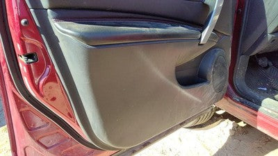 08-13 Nissan Rogue Driver Left Front Door Trim Panel With Master Switch G Black