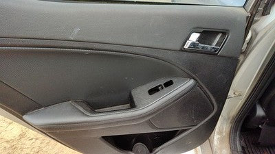 2011-14 Kia Optima Sx Driver Left Rear Inside Door Trim Panel Only Back Black Va