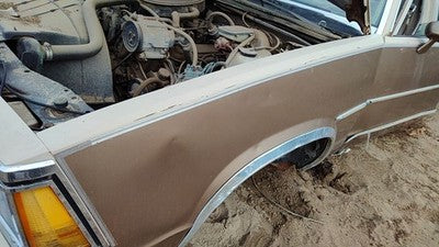 1978-1987 Chevy Malibu Driver Left Front Fender Oem Tan 4 Door 14016340