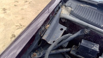 93-96 Cadillac Fleetwood Passenger Right Hood Hinge Assembly Oem Maroon 10109664