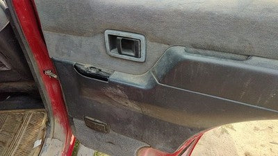 95 Nissan Pathfinder Passenger Right Rear Door Trim Panel With Switches Back