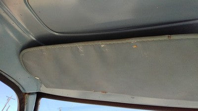 1986 Dodge Ram W150 Driver Left Sun Visor Oem Blue