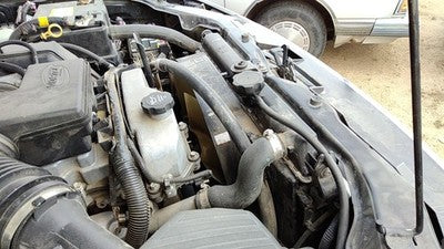 2004-12 Gmc Canyon Radiator Cooling Fan Shroud Oem Plastic Housing 3.7L 15117016