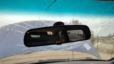 2000-2003 Toyota Sienna Inside Rear View Mirror Oem Windshield Mounted