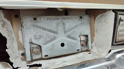 1981 Chevy Malibu Fuel Tank Door With Hinge Gas Lid Oem Filler Tan