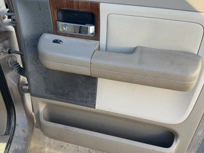 2004 Ford F150 Passenger Right Rear Door Trim Panel With Switches Back Tan Hw