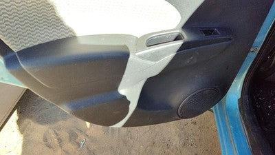 14-19 Versa Note Driver Left Rear Door Trim Panel With Switches Back Charcoal G